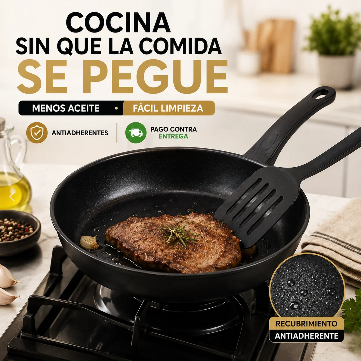 🍳 Equipa tu Cocina con Todo lo que Necesitas | Set de Ollas y Utensilios 13 Piezas