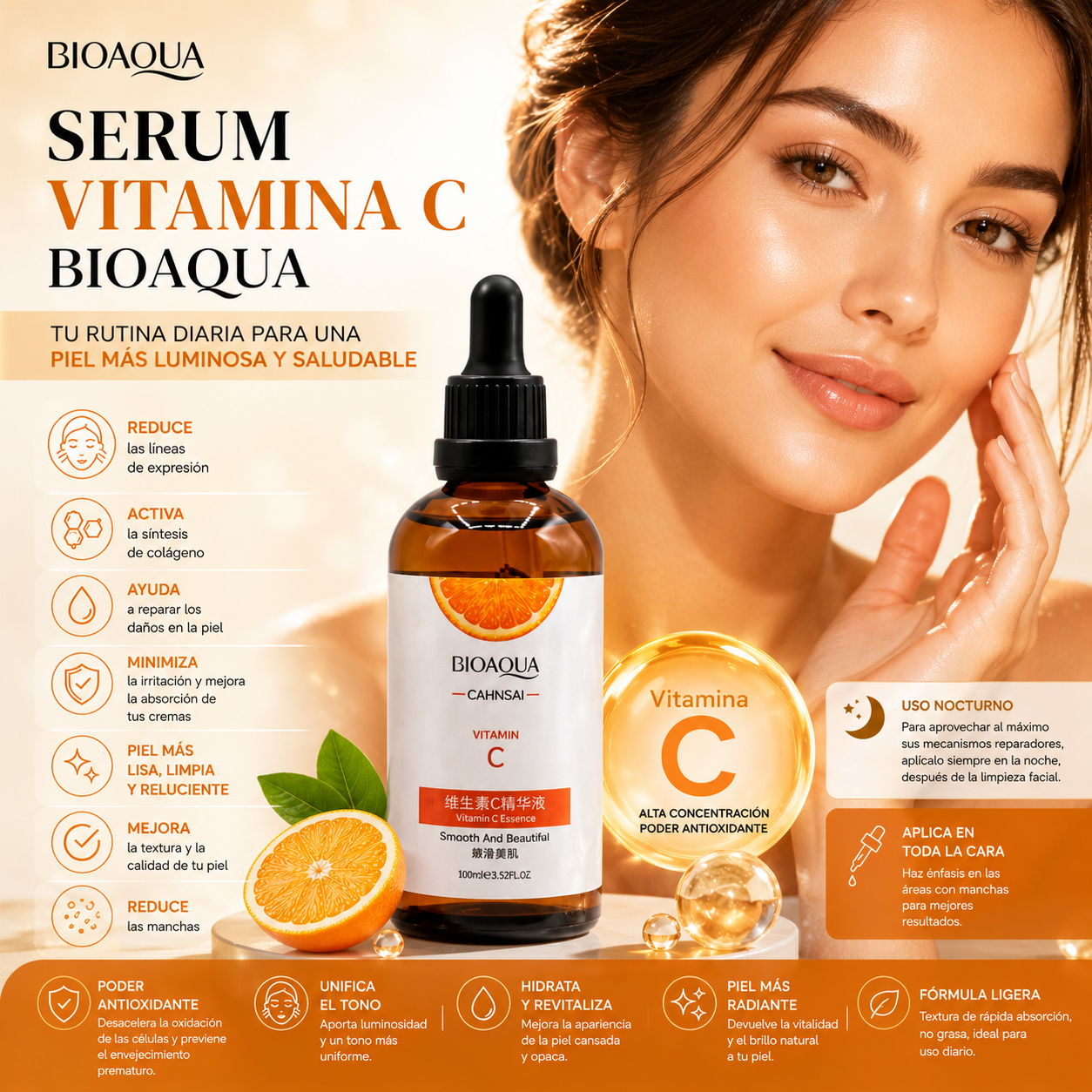 Serum Vitamina C Bioaqua