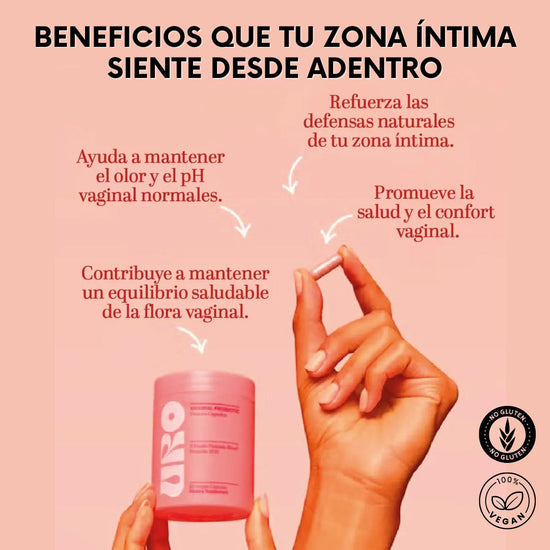 URO VAGINAL PROBIÓTICO: Recupera tu equilibrio íntimo y vuelve a sentirte segura 💖