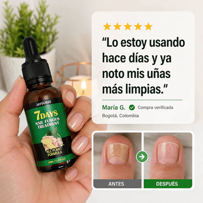 7 Days™ | Uñas más sanas, fuertes y libres de hongos ✨