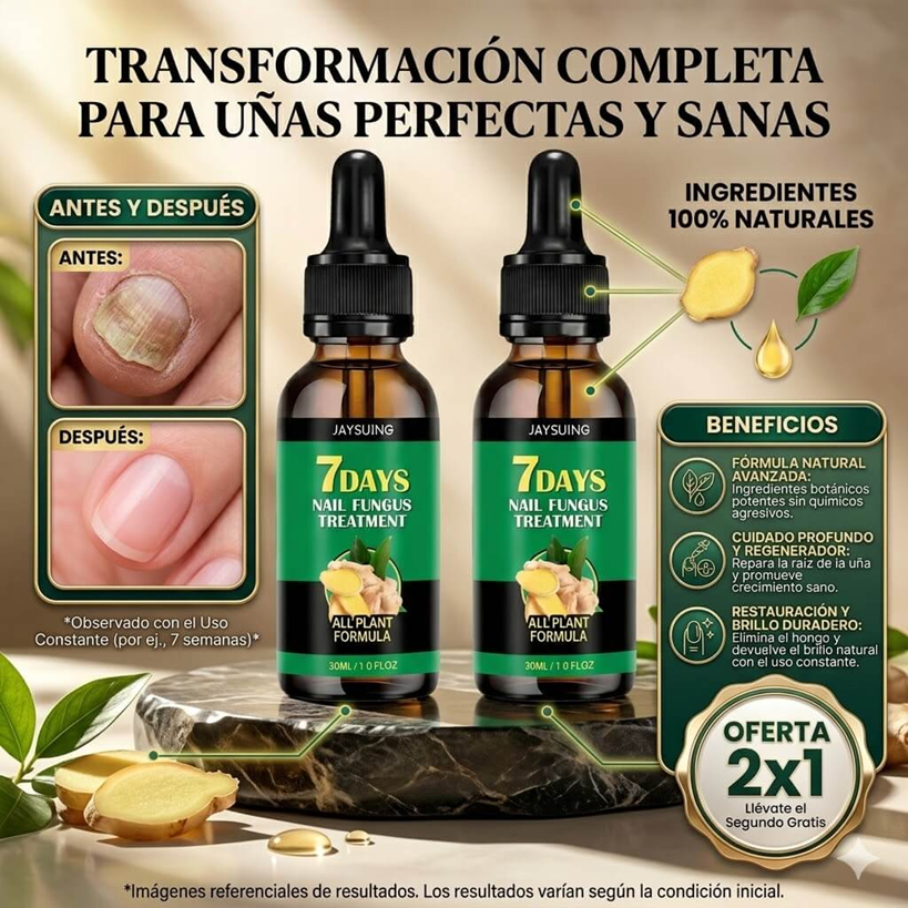 7 Days™ | Uñas más sanas, fuertes y libres de hongos ✨