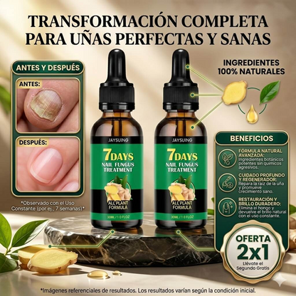 7 Days™ | Uñas más sanas, fuertes y libres de hongos ✨