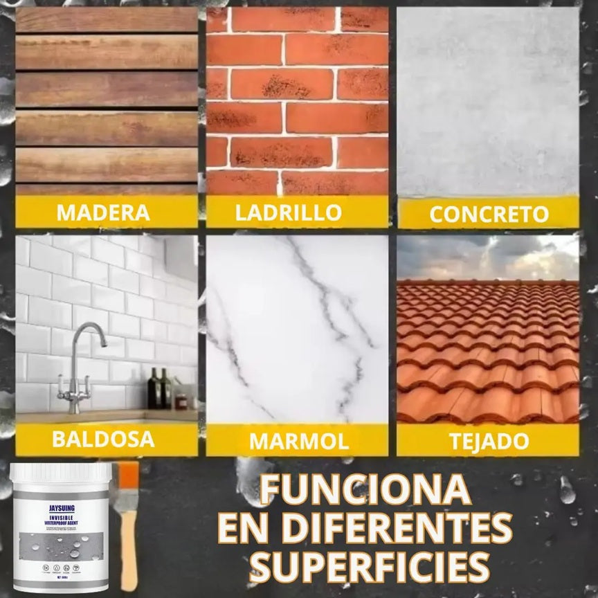 ADIOS FILTRACIÓN | SELLADOR IMPERMEABILIZANTE 500G 🏠