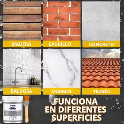 ADIOS FILTRACIÓN | SELLADOR IMPERMEABILIZANTE 500G 🏠