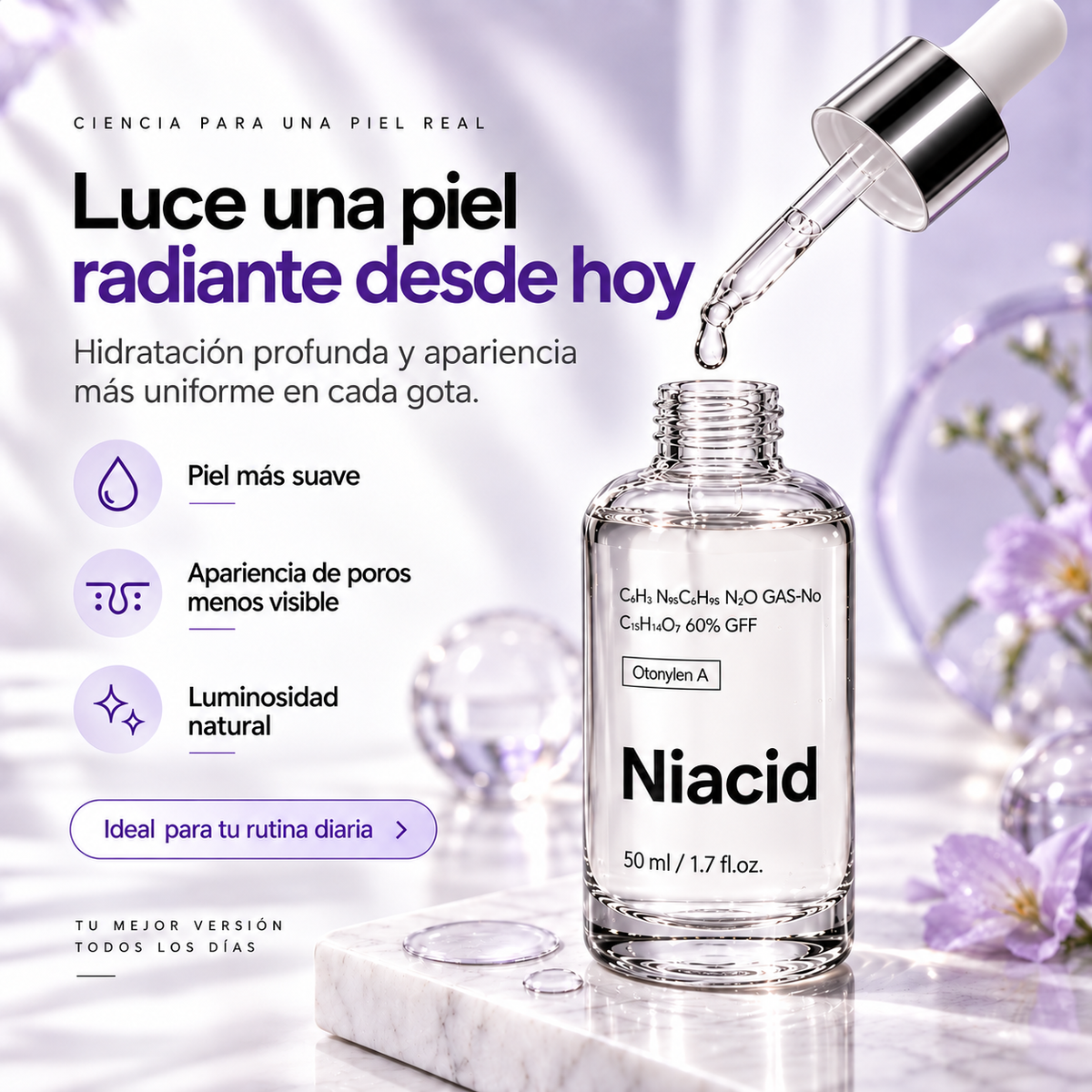 ✨ Niacid Beauty™ | Ciencia para una piel radiante