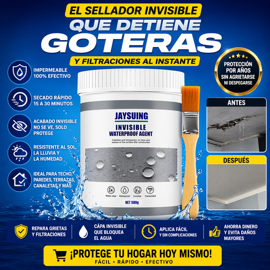 ADIOS FILTRACIÓN | SELLADOR IMPERMEABILIZANTE 500G ⭐